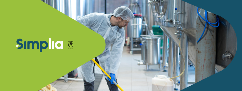 limpieza y desinfección en la industria alimentaria